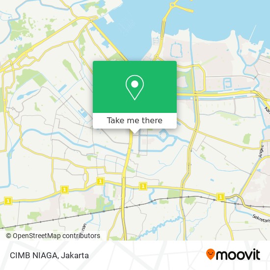 CIMB NIAGA map