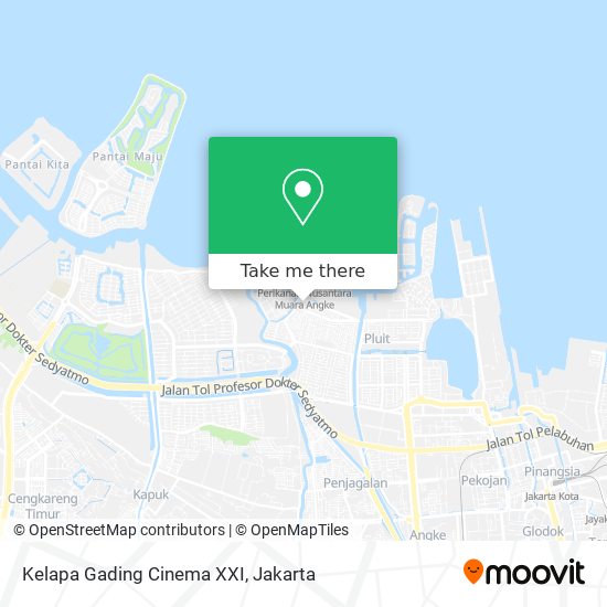 Kelapa Gading Cinema XXI map