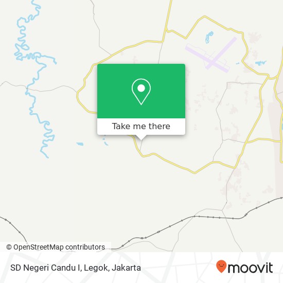 SD Negeri Candu I, Legok map