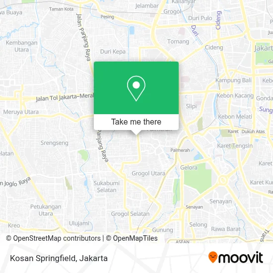 Kosan Springfield map
