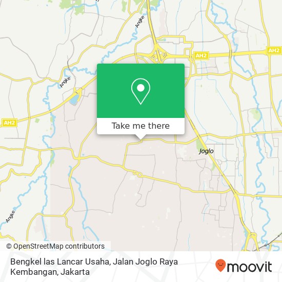 Bengkel las Lancar Usaha, Jalan Joglo Raya Kembangan map