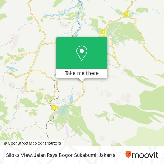 Siloka View, Jalan Raya Bogor Sukabumi map