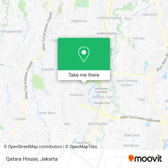 Qatara House map