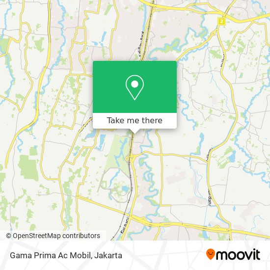 Gama Prima Ac Mobil map