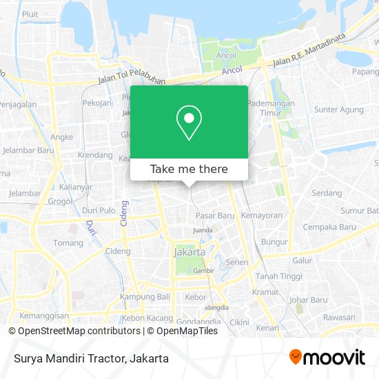 Surya Mandiri Tractor map