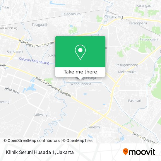Klinik Seruni Husada 1 map