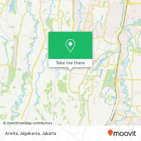 Arwita, Jagakarsa map