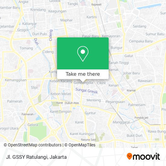 Jl. GSSY Ratulangi map