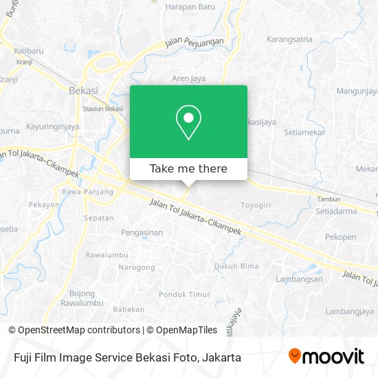 Fuji Film Image Service Bekasi Foto map
