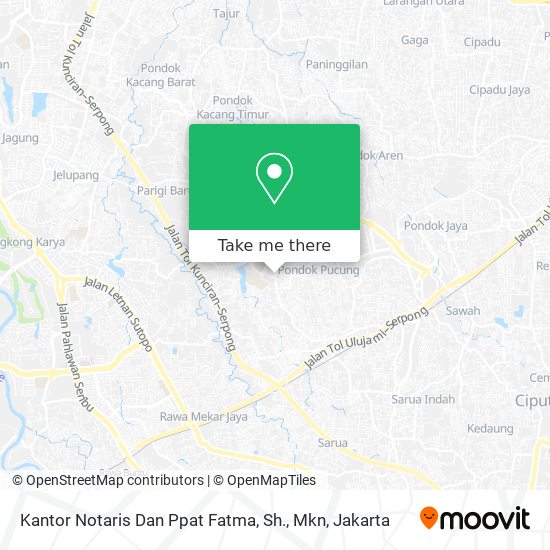 Kantor Notaris Dan Ppat Fatma, Sh., Mkn map