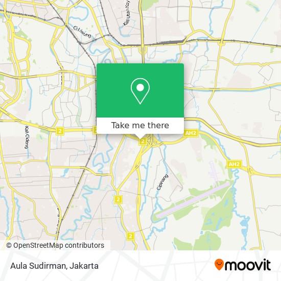 Aula Sudirman map