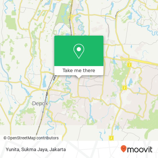 Yunita, Sukma Jaya map