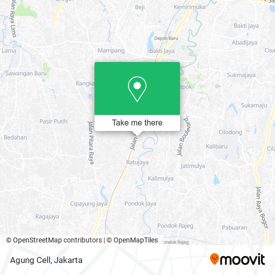 Agung Cell map