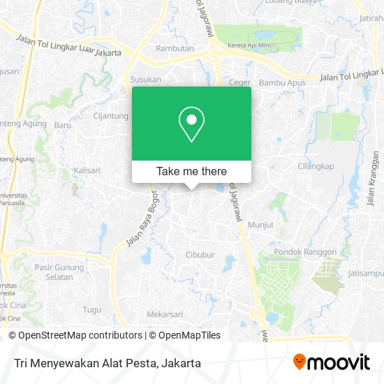 Tri Menyewakan Alat Pesta map