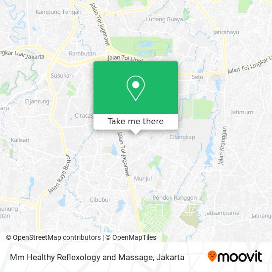 Mm Healthy Reflexology and Massage map