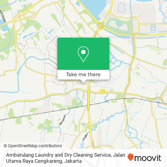 Ambarulang Laundry and Dry Cleaning Service, Jalan Utama Raya Cengkareng map