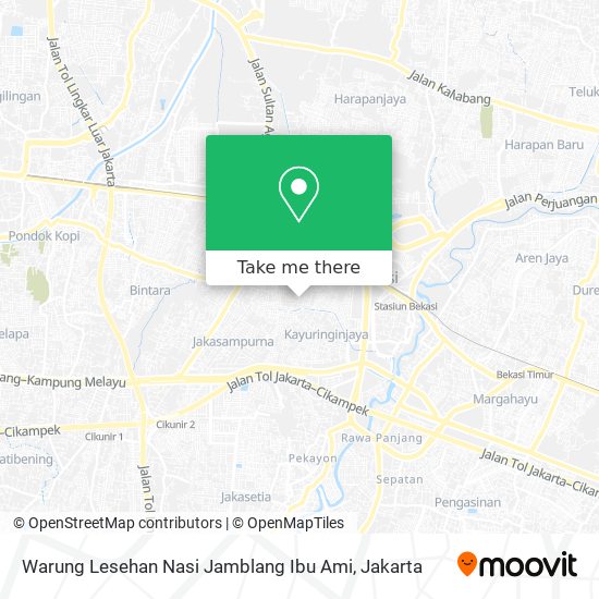 Warung Lesehan Nasi Jamblang Ibu Ami map