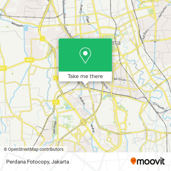 Perdana Fotocopy map