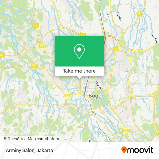 Arminy Salon map