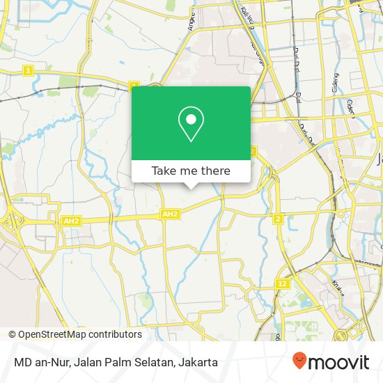 MD an-Nur, Jalan Palm Selatan map