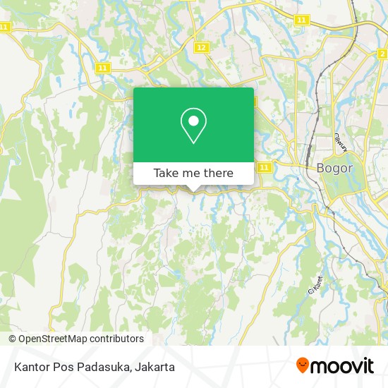 Kantor Pos Padasuka map