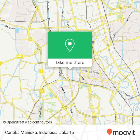 Cantika Maniska, Indonesia map