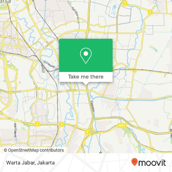 Warta Jabar map