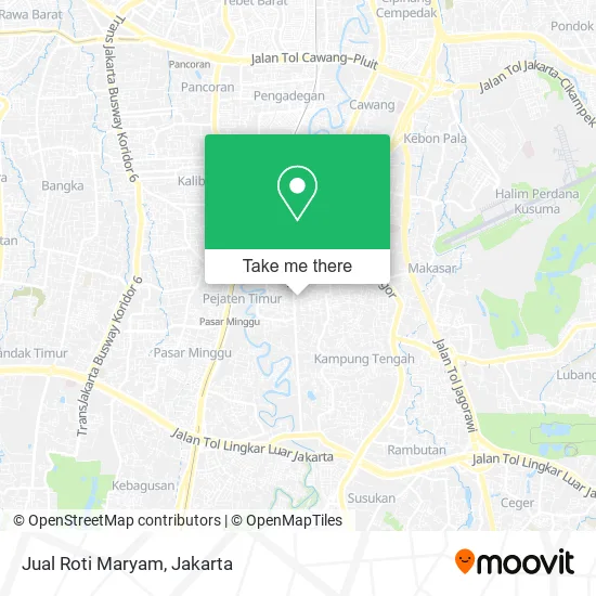 Jual Roti Maryam map