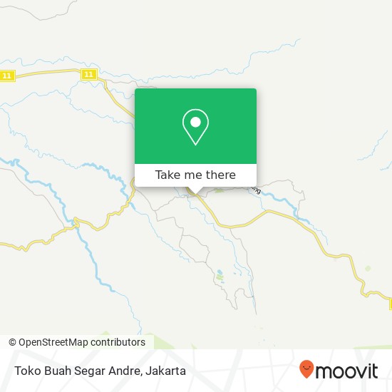 Toko Buah Segar Andre map