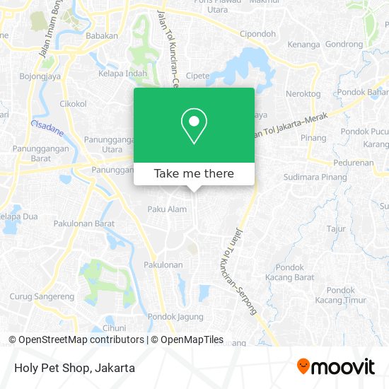 Holy Pet Shop map