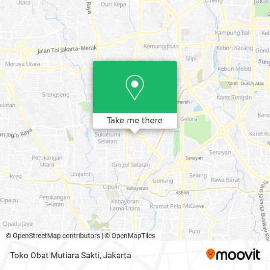 Toko Obat Mutiara Sakti map