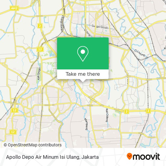 Apollo Depo Air Minum Isi Ulang map