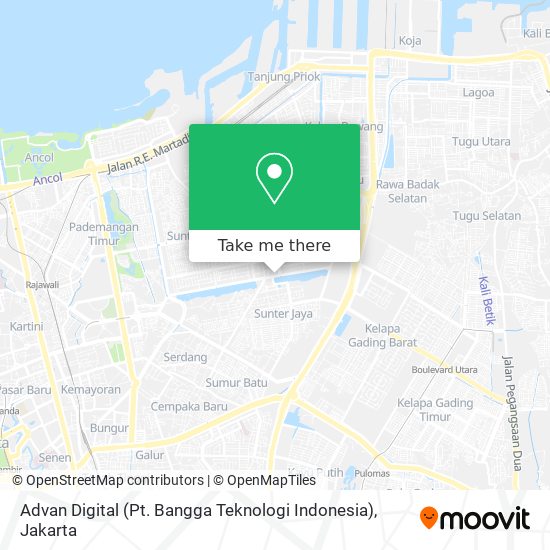 Advan Digital (Pt. Bangga Teknologi Indonesia) map