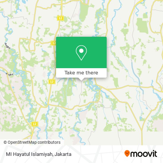 MI Hayatul Islamiyah map