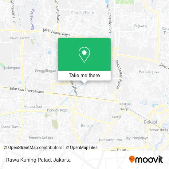 Rawa Kuning Palad map