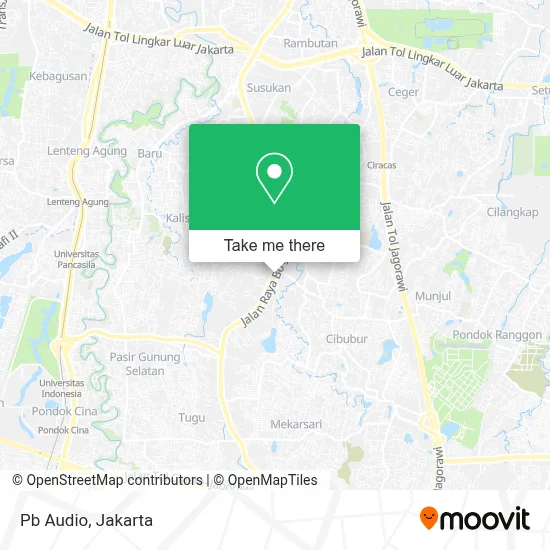 Pb Audio map