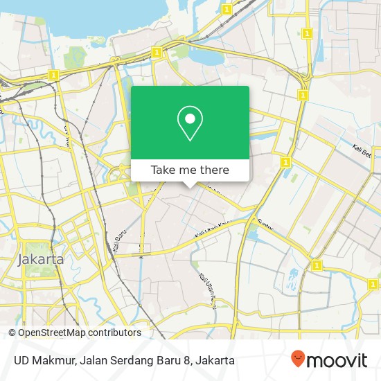 UD Makmur, Jalan Serdang Baru 8 map