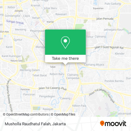 Musholla Raudhatul Falah map