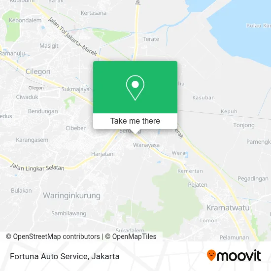 Fortuna Auto Service map
