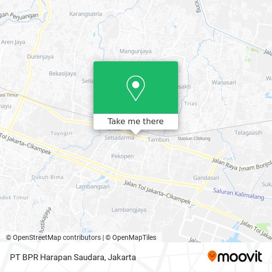 PT BPR Harapan Saudara map