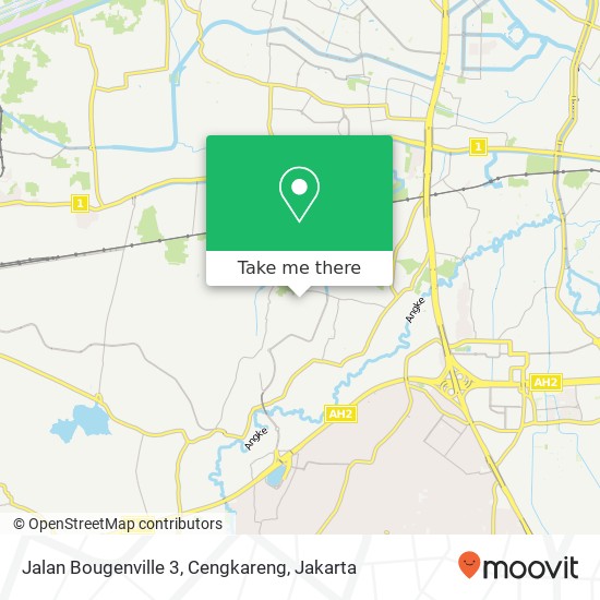 Jalan Bougenville 3, Cengkareng map