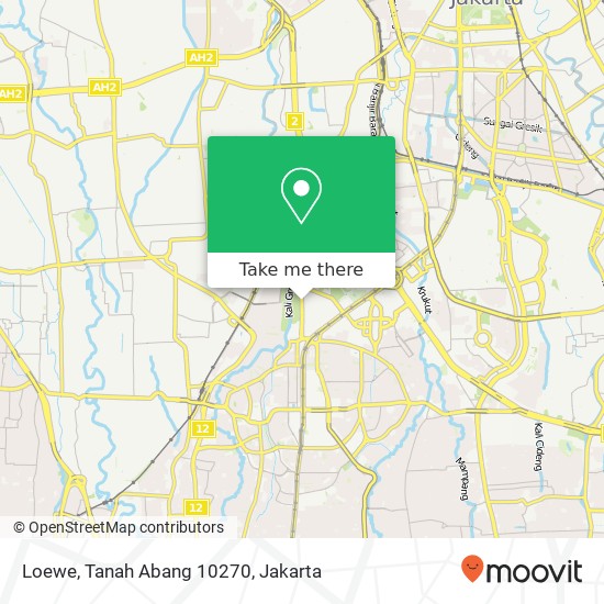 Loewe, Tanah Abang 10270 map