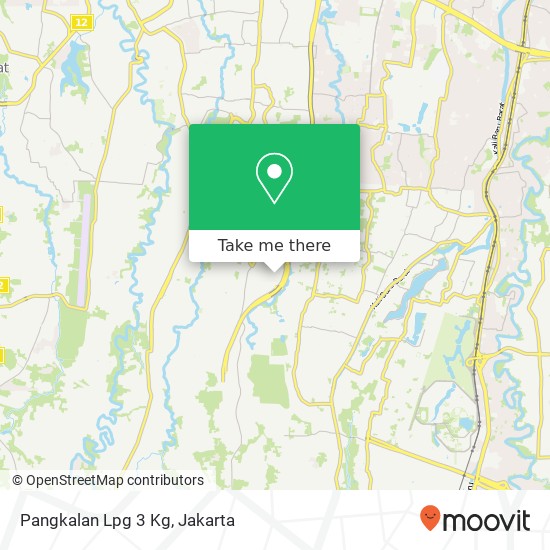 Pangkalan Lpg 3 Kg map