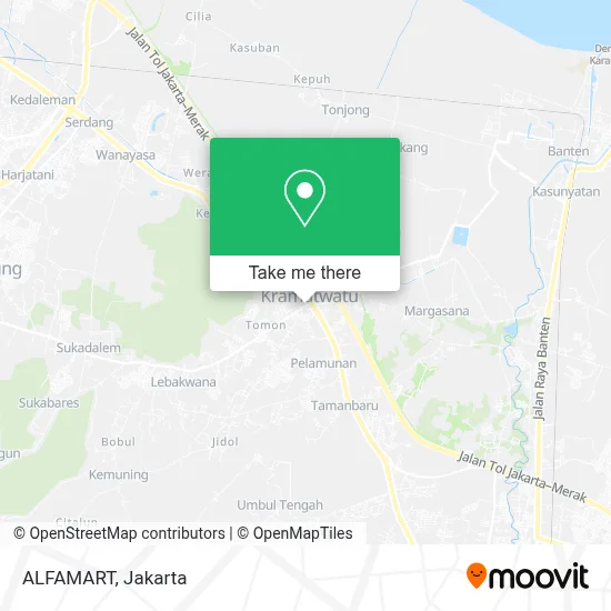 ALFAMART map