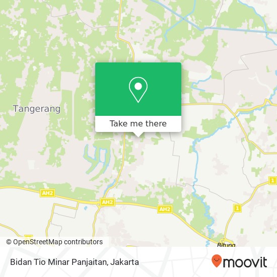 Bidan Tio Minar Panjaitan, Pasar Kemis map