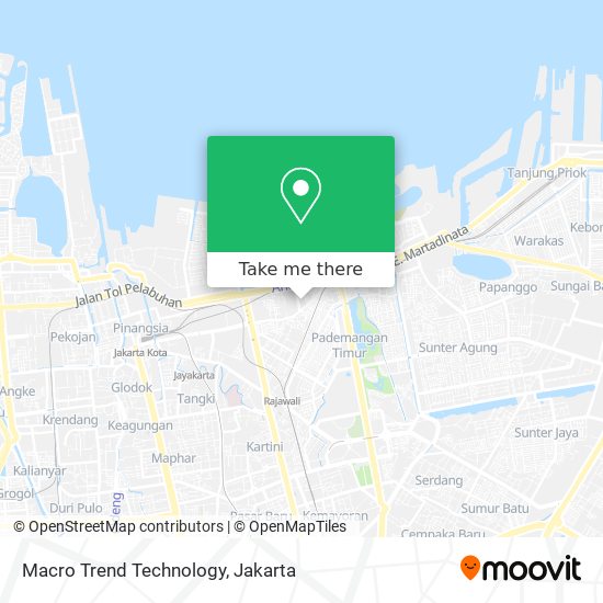 Macro Trend Technology map