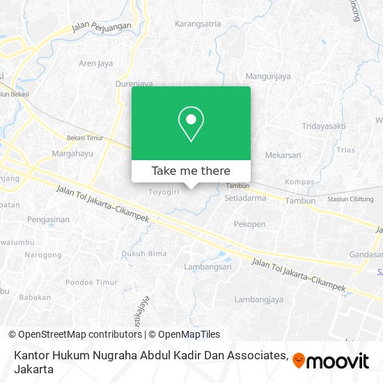 Kantor Hukum Nugraha Abdul Kadir Dan Associates map