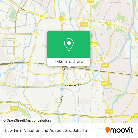 Law Firm Nasution and Associates map