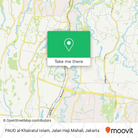 PAUD al-Khairatul Islam, Jalan Haji Mahali map