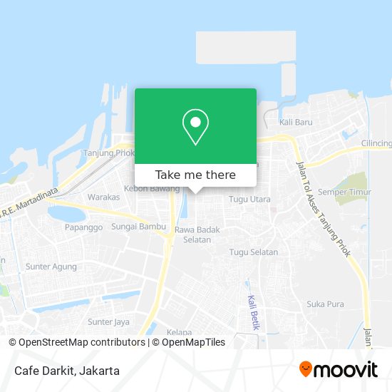 Cafe Darkit map